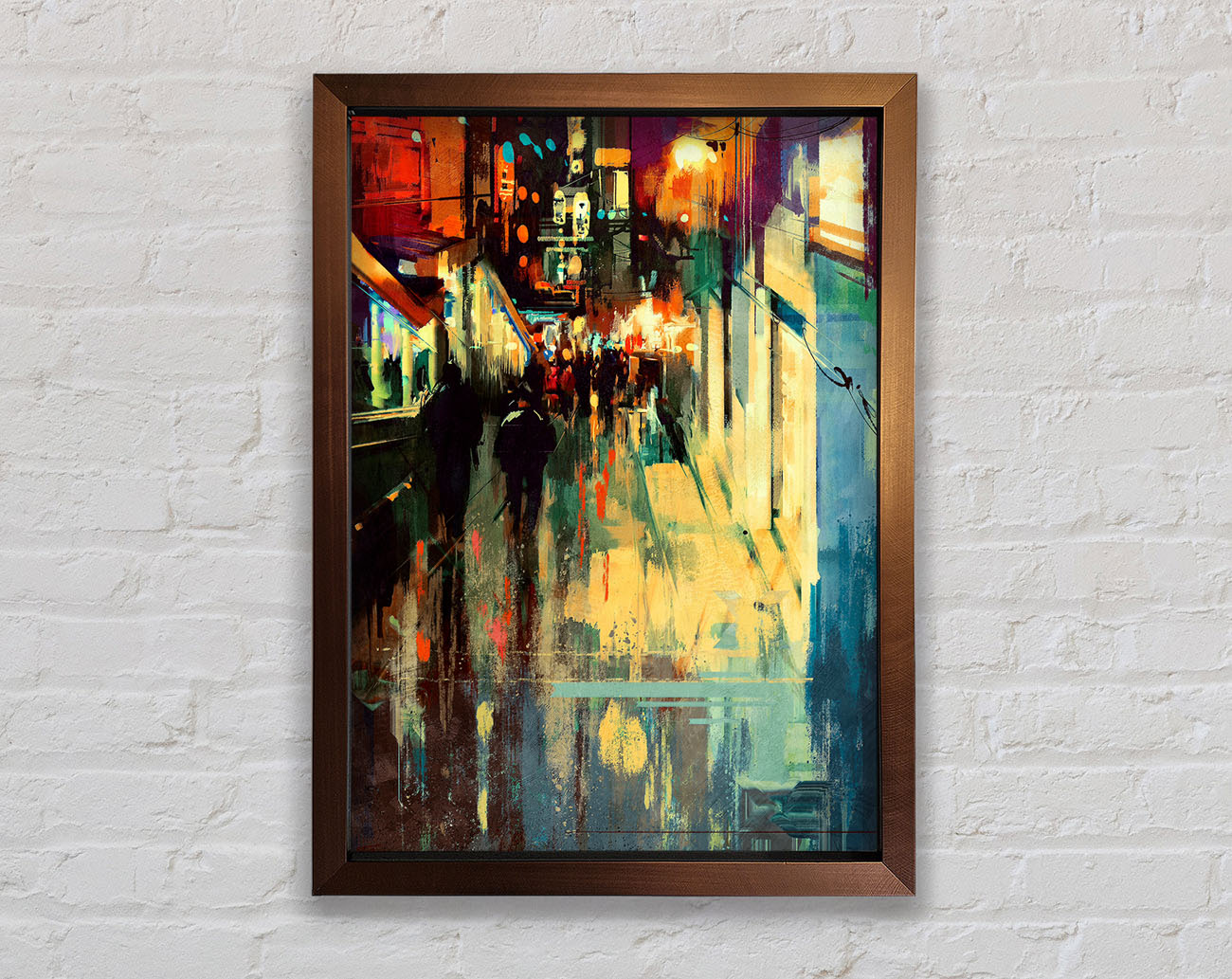 City Nights Framed Wall Art