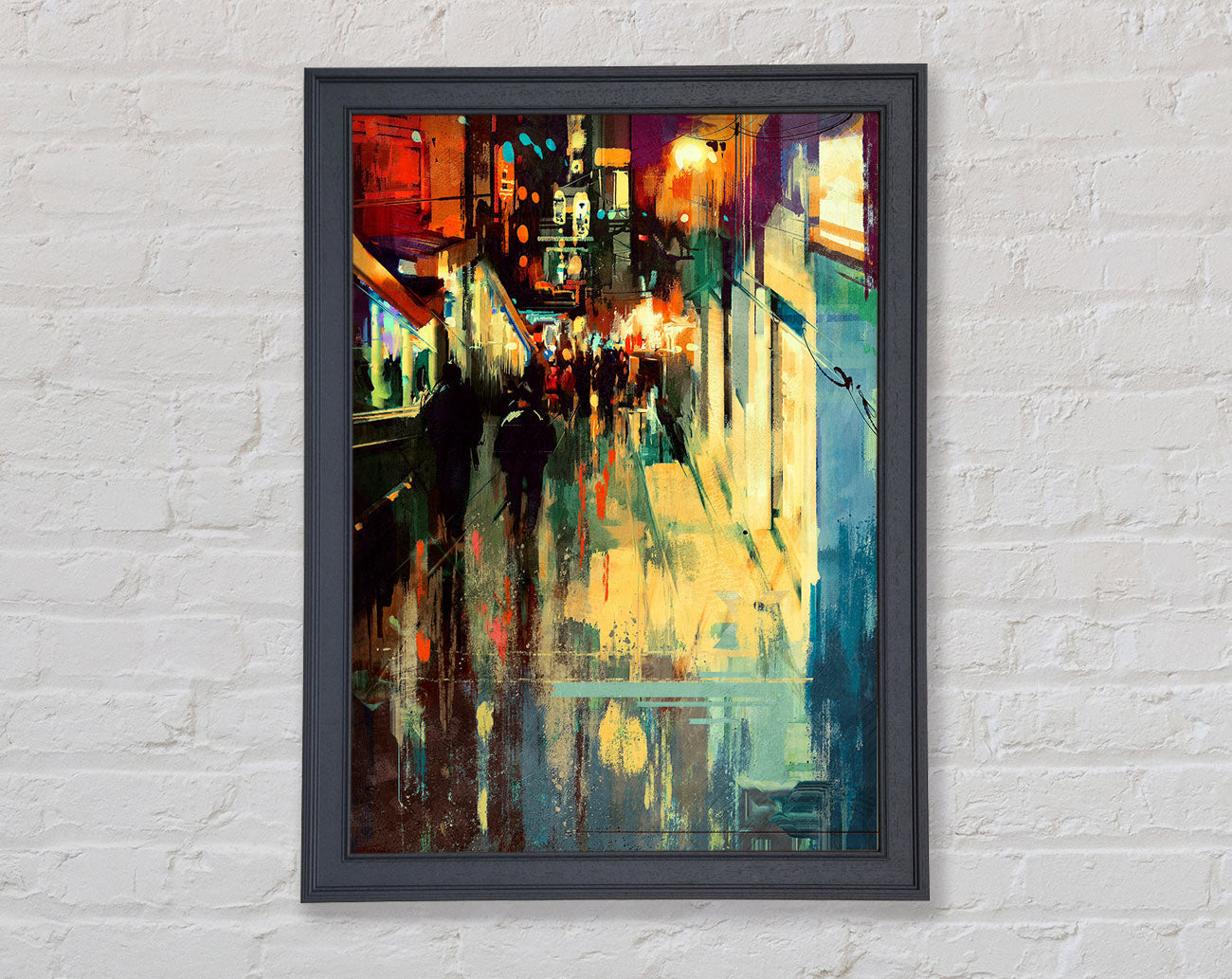 City Nights Framed Wall Art