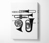 Wind Instruments Canvas Wall Art