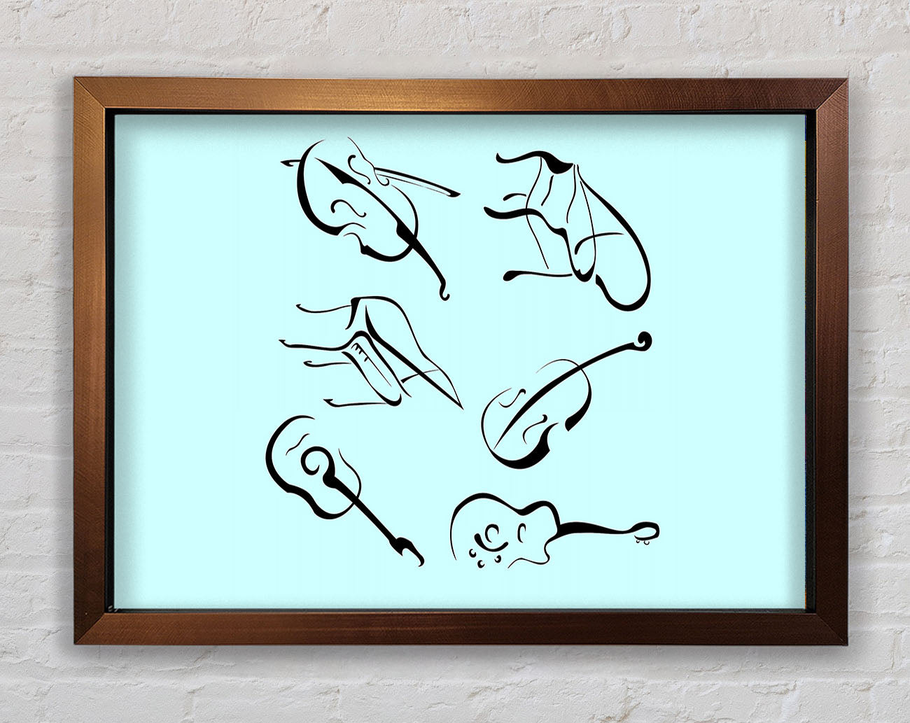 Classical Music Player Framed Wall Art