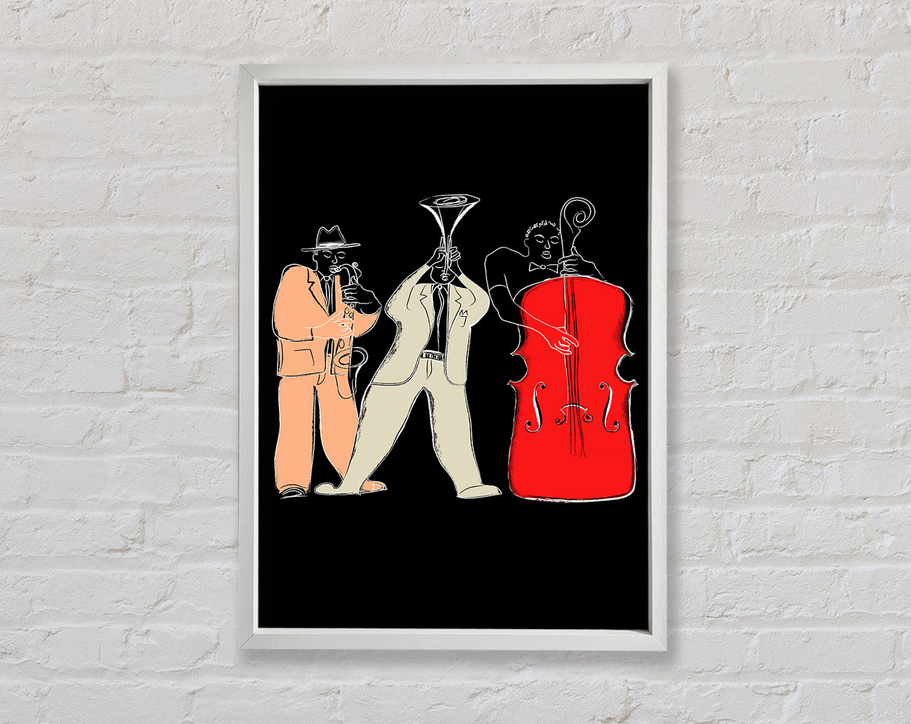 Blues Band 1 Framed Wall Art