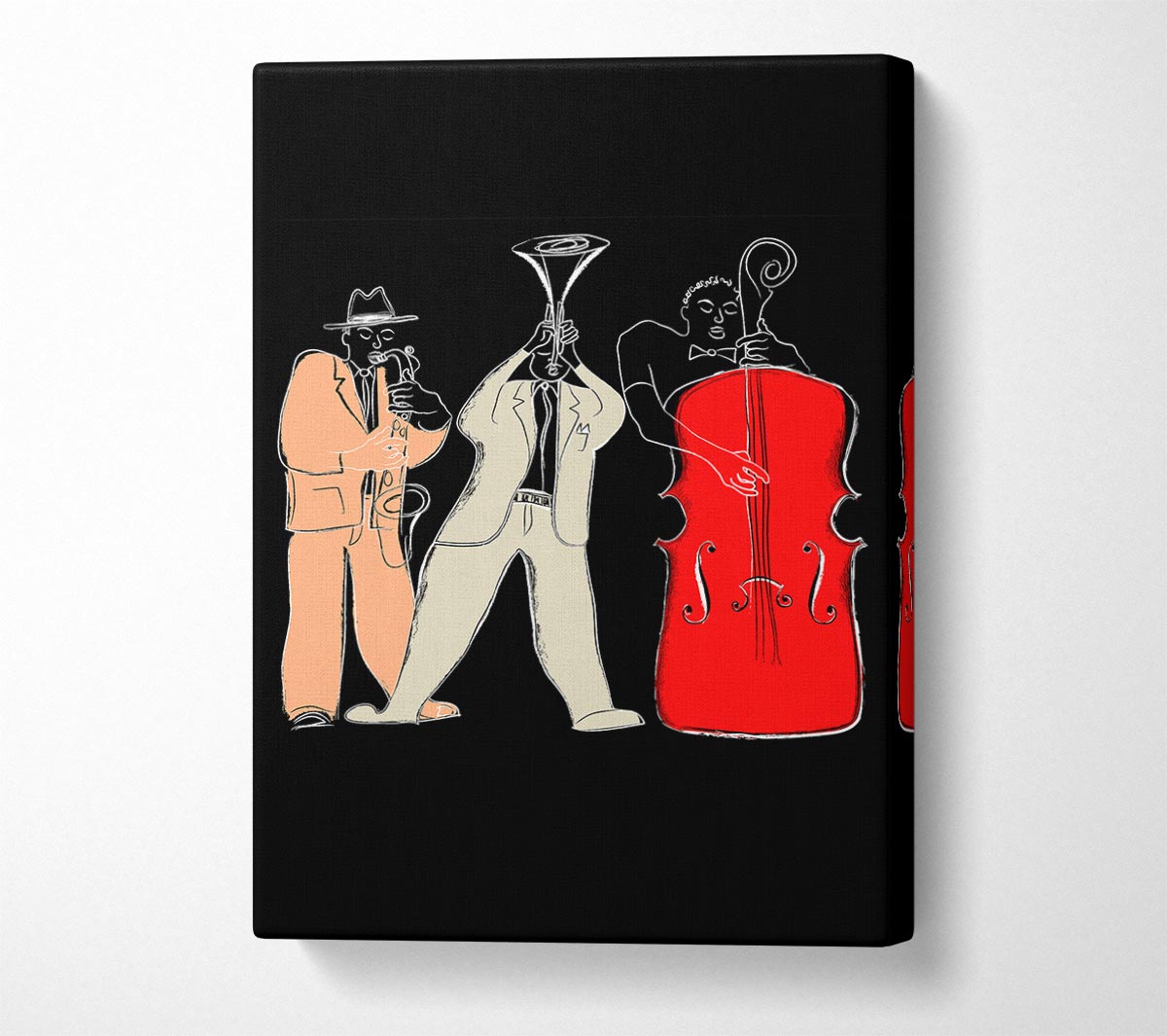 Blues Band 1 Canvas Wall Art