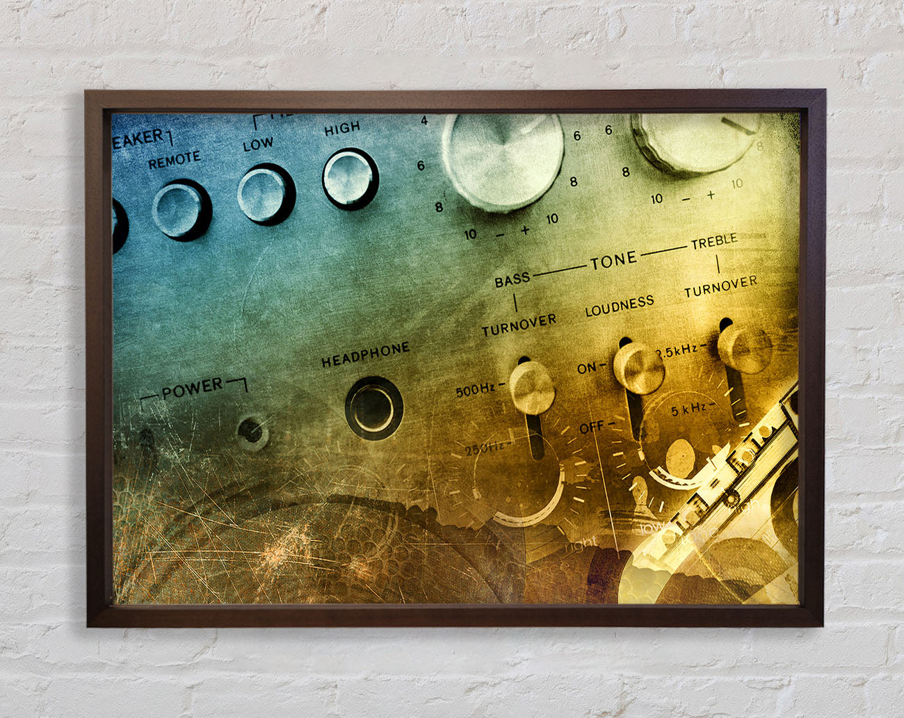 Amp It Up Framed Wall Art