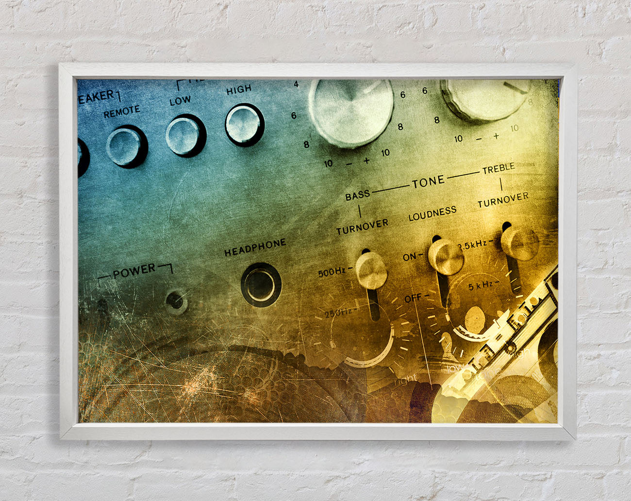 Amp It Up Framed Wall Art