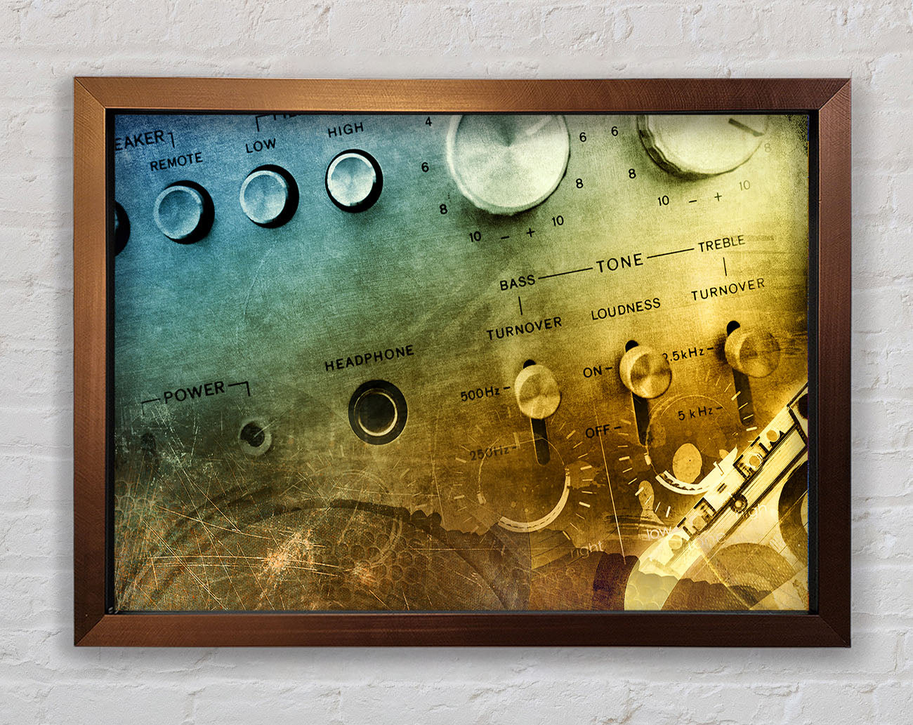 Amp It Up Framed Wall Art