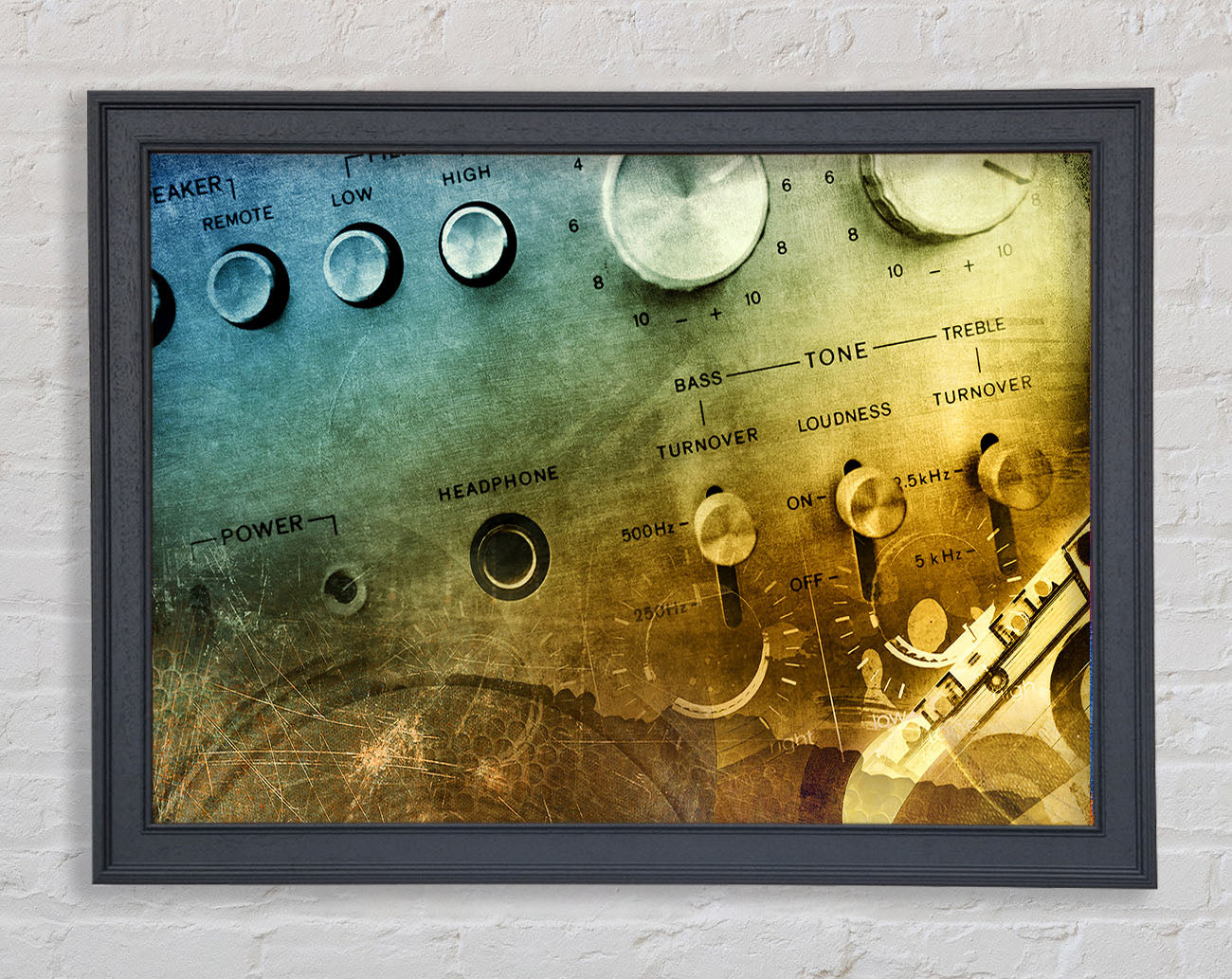 Amp It Up Framed Wall Art