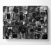 Speaker Stack Canvas Wall Art