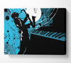 Playing The Blues 1 Canvas Wall Art