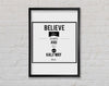 Believe You Can Framed Wall Art