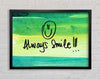 Always Smile Framed Wall Art