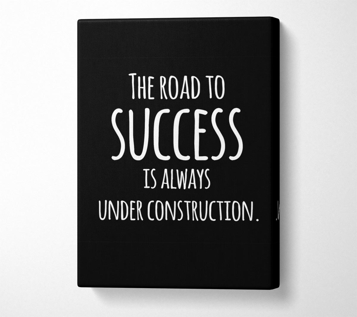 The Road To Success Canvas Wall Art