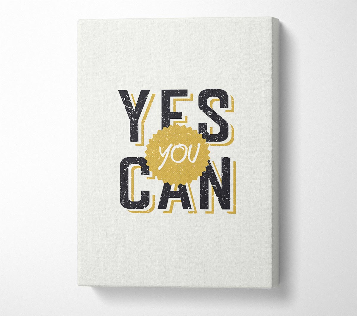 Yes You Can 2 Canvas Wall Art