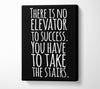 There Is No Elevation To Success Canvas Wall Art