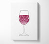 A Meal Without Wine Breakfast Canvas Wall Art
