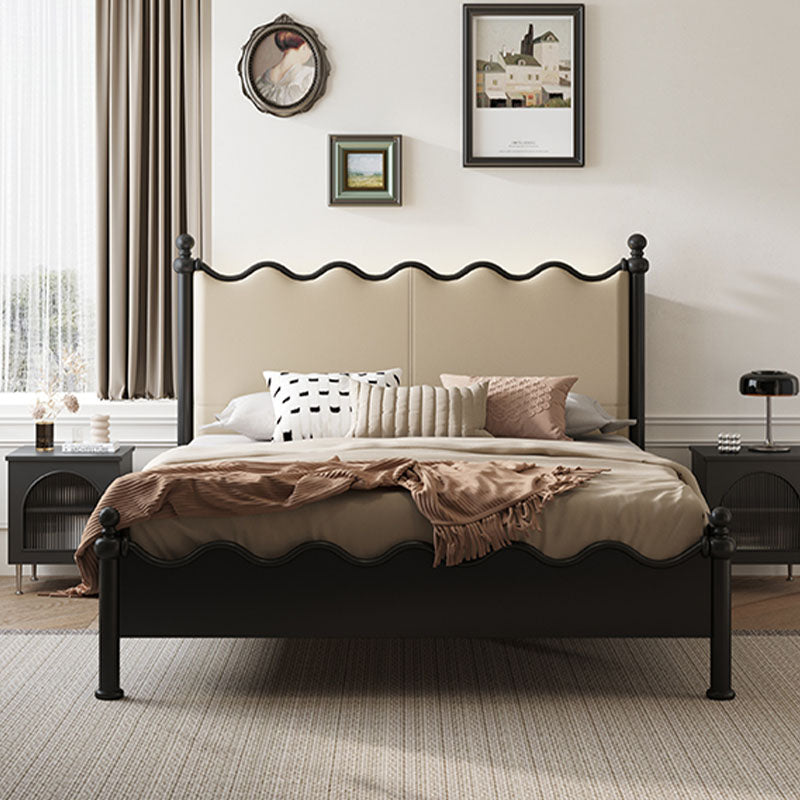 Roberta King Size / Super King Bed, Cream & Black
