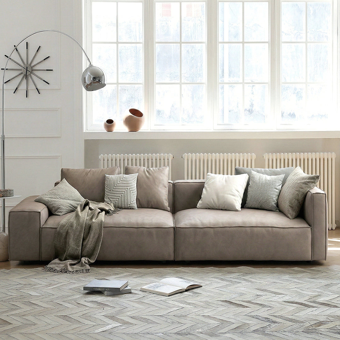 Hartste Two Seater Sofa, Leathaire