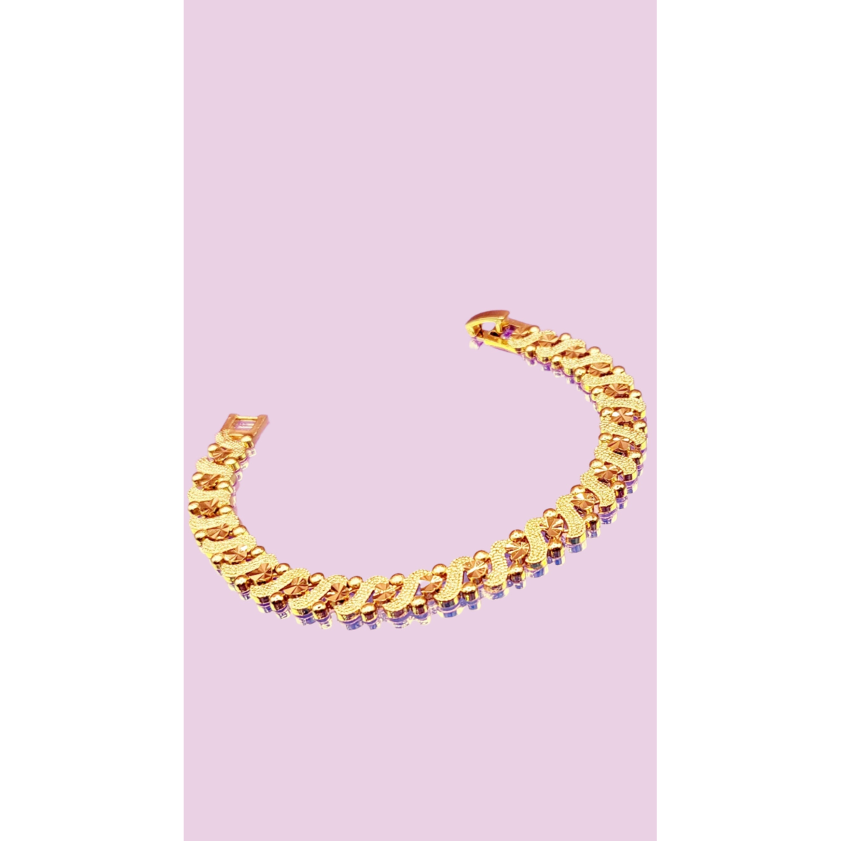 Element Shiny Gold Link Bracelet