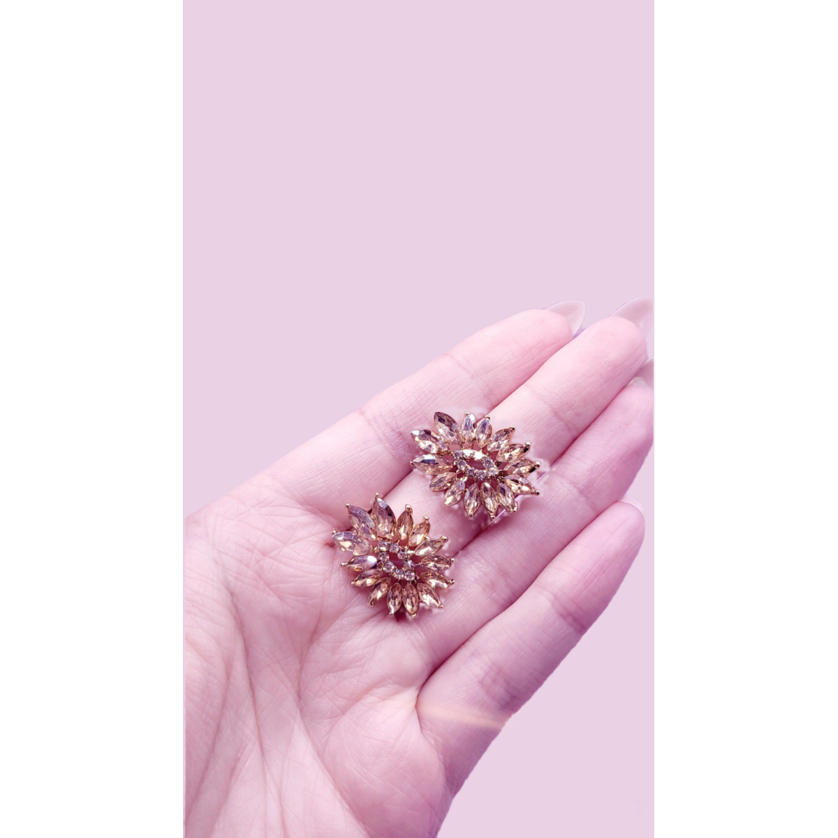 Impression Crystal Stud Earrings