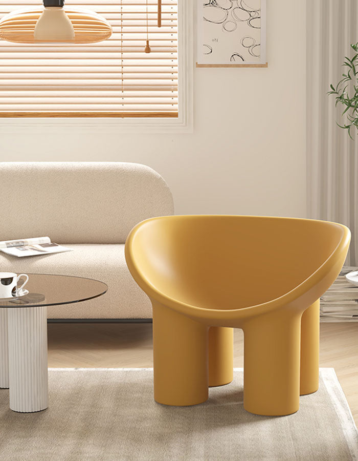 Roly Poly Fiberglass Armchair, Dressing Table Chair