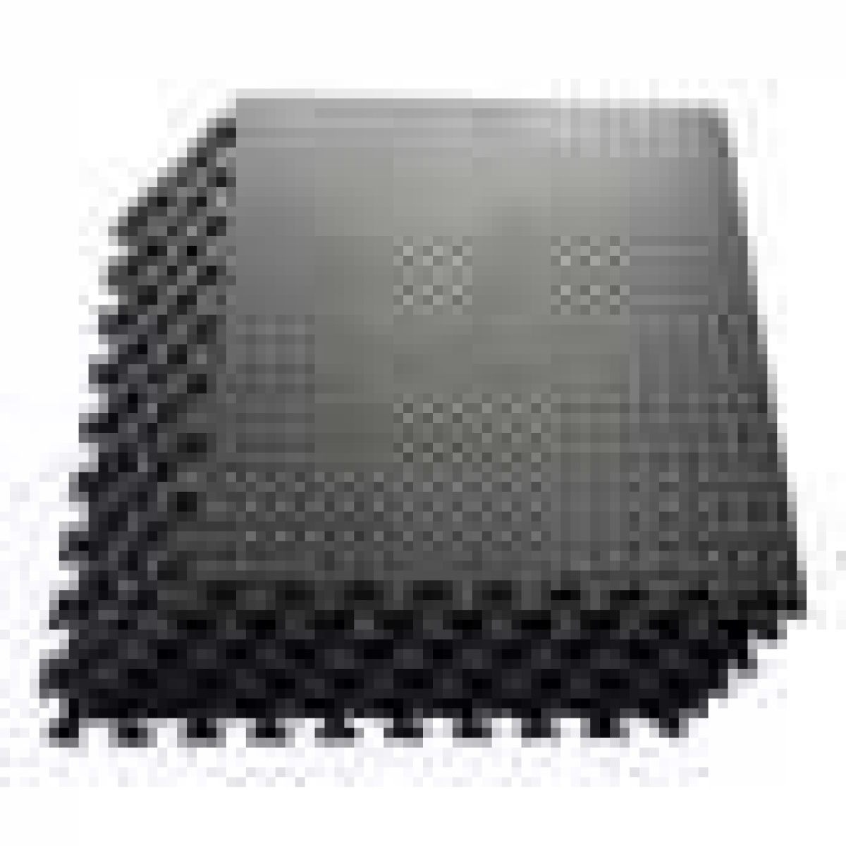 3 Packs LEAF Pattern Foam Mat 60X60- BLACK
