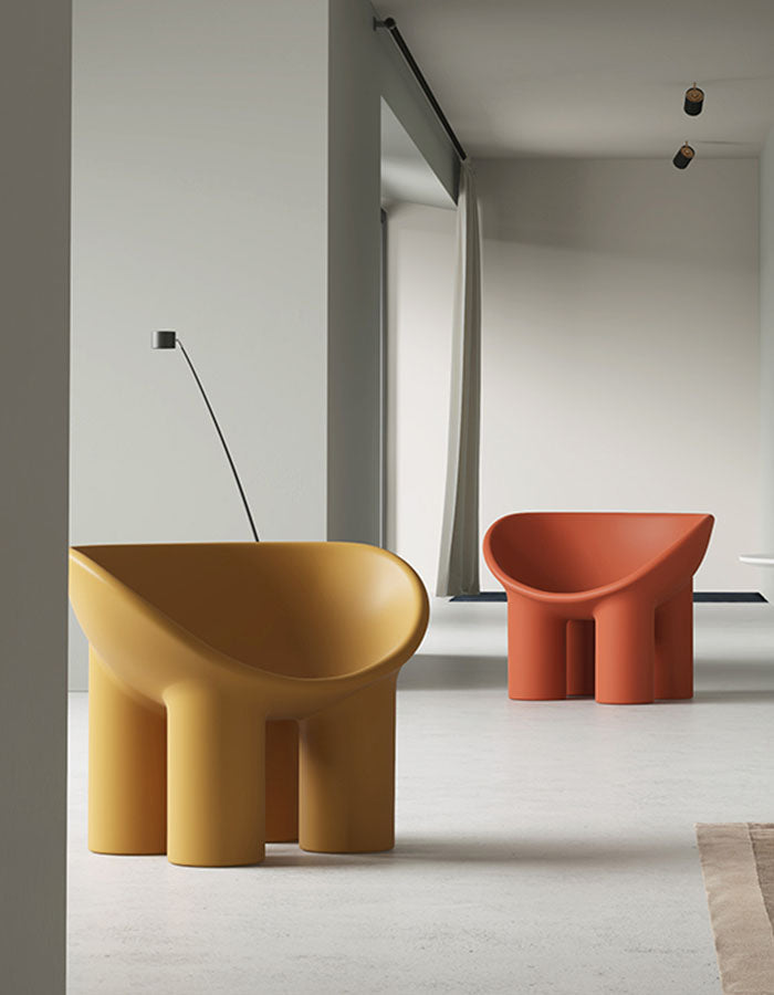 Roly Poly Fiberglass Armchair, Dressing Table Chair