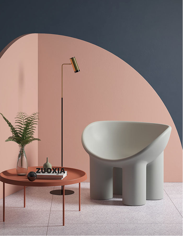 Roly Poly Fiberglass Armchair, Dressing Table Chair
