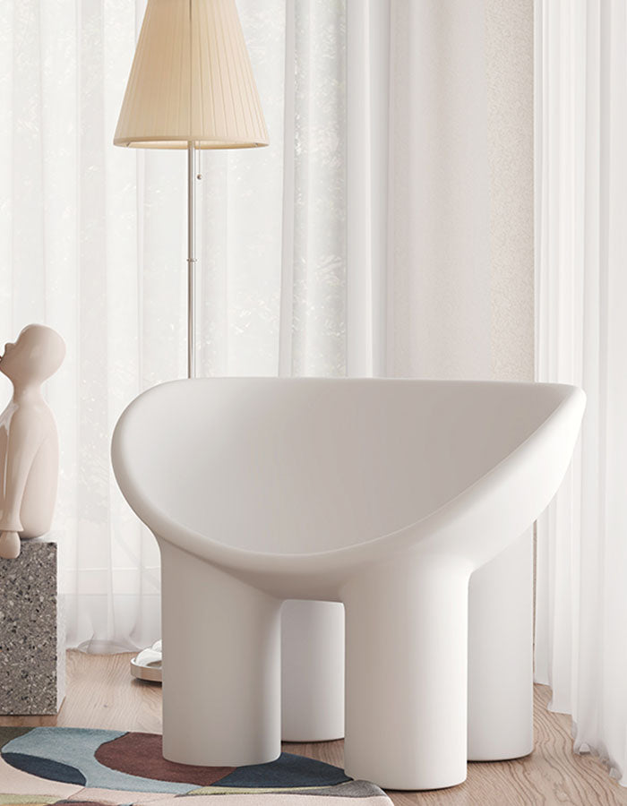 Roly Poly Fiberglass Armchair, Dressing Table Chair