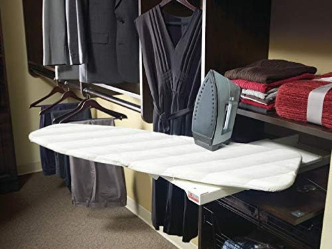 Pull Out Ironing Board 180 Rotatable Drawer Fold Away Table 95x30cm Nisorpa