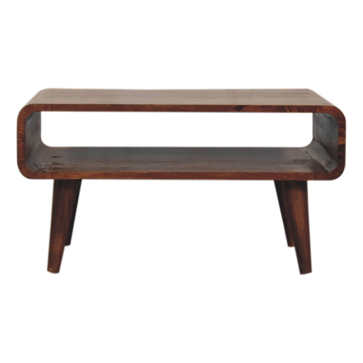 Artisan Furniture Solid Wood Open Chestnut Media Unit