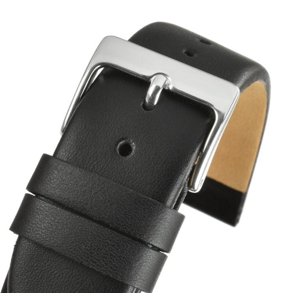 Black Calf Watch Strap 20mm