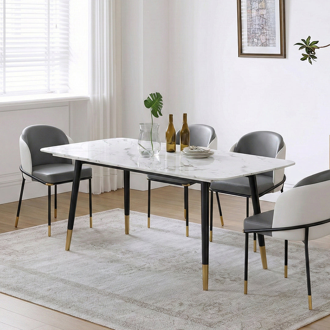 Malvern Dining Table, White