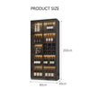 Hampshire I Wine Cabinet, Wine Storage With Glass Doors & Lights