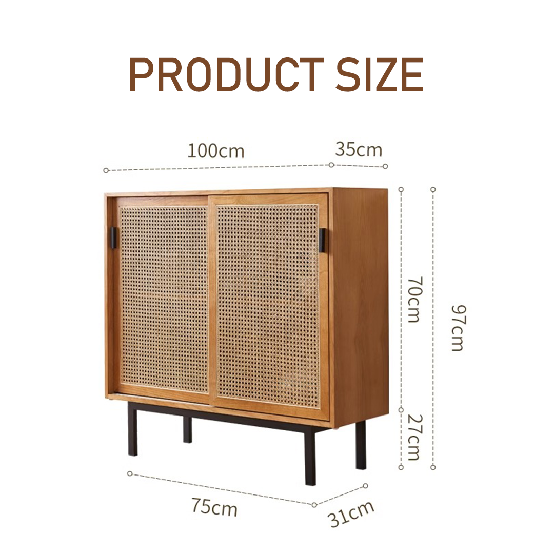 Haven Rattan Sideboard, Side Cabinet