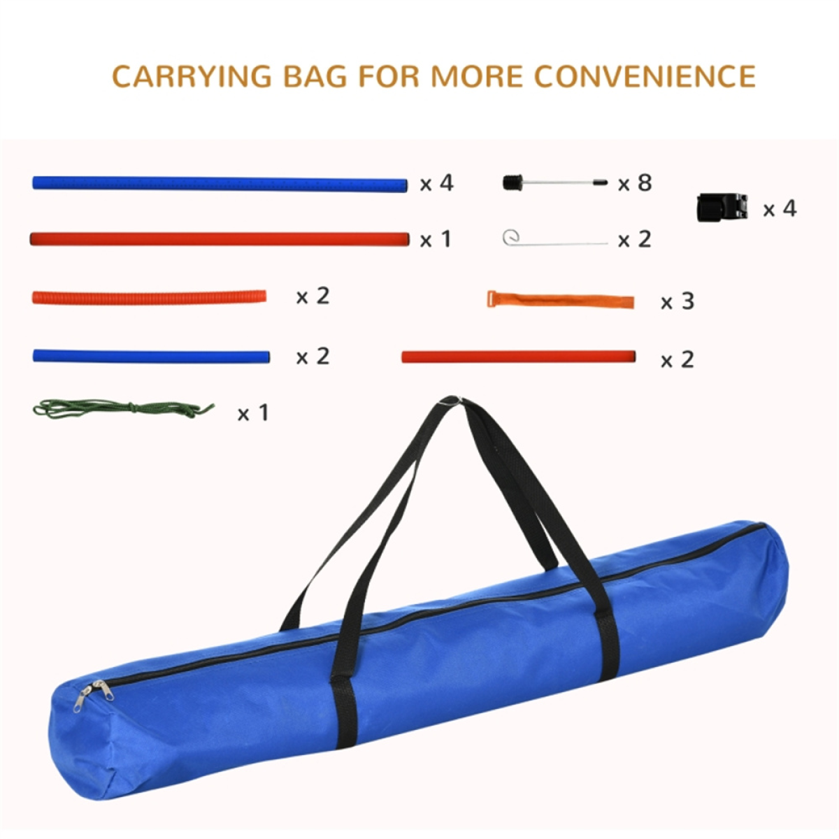 Dog agility training equipment