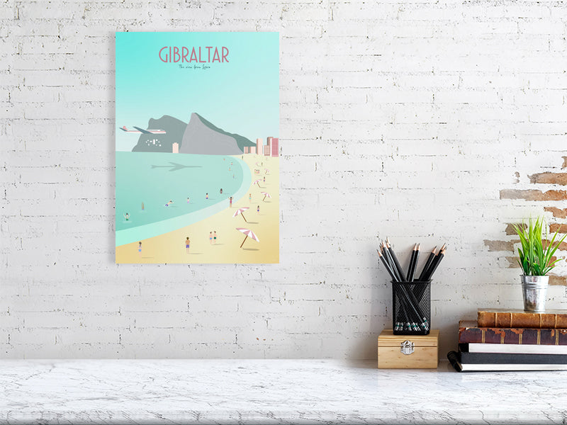 Gibraltar, The view from Spain