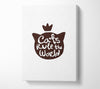 Cats Rule The World Canvas Wall Art