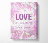 Love Is Waiting For You Canvas Wall Art