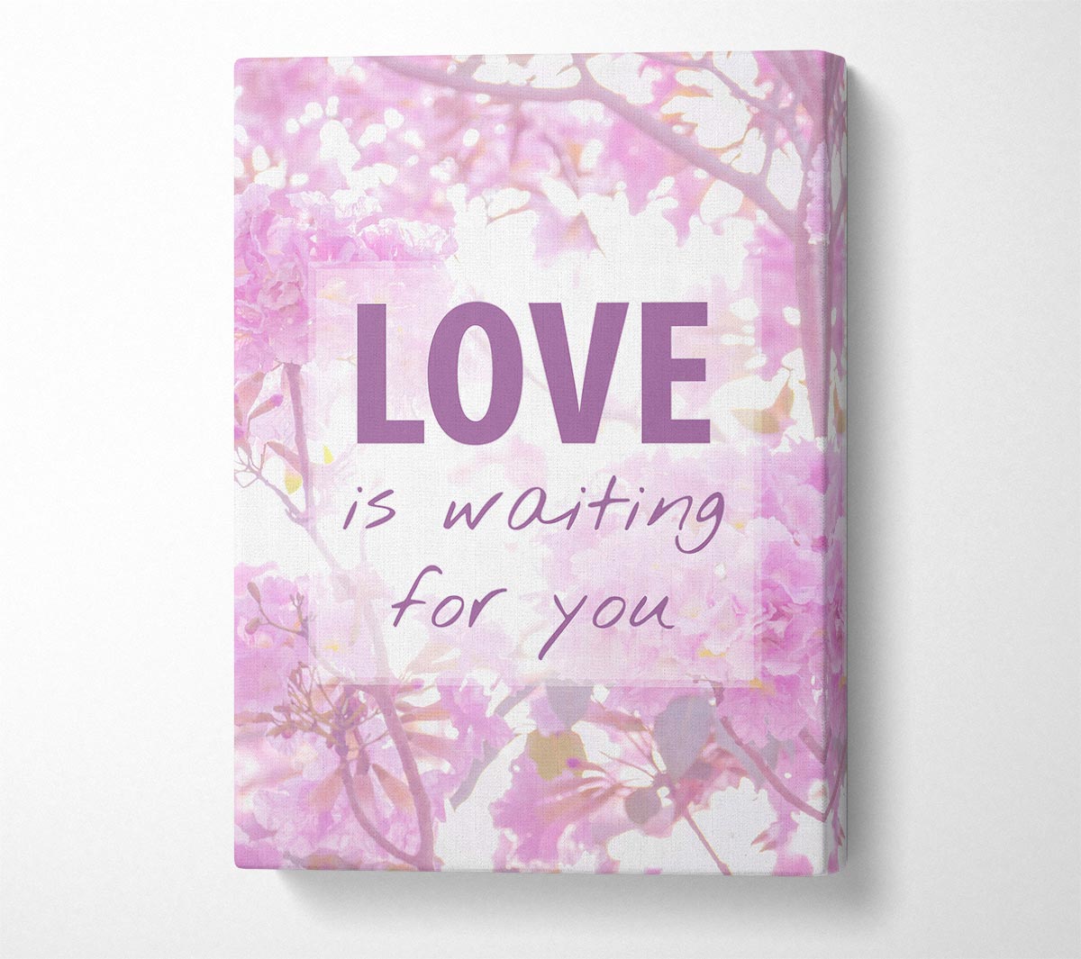 Love Is Waiting For You Canvas Wall Art