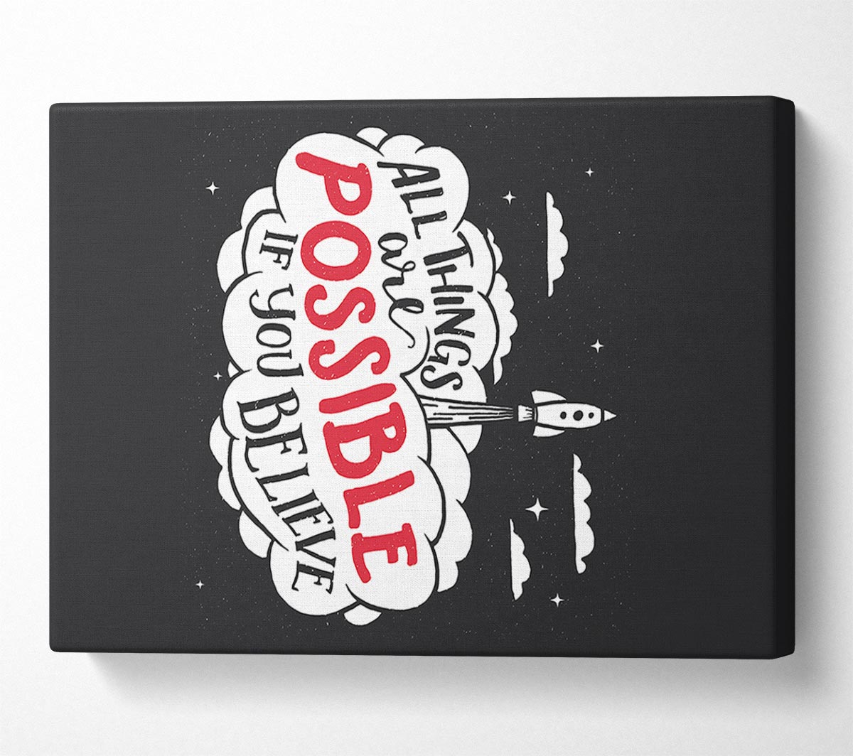 All Things Are Possible Canvas Wall Art