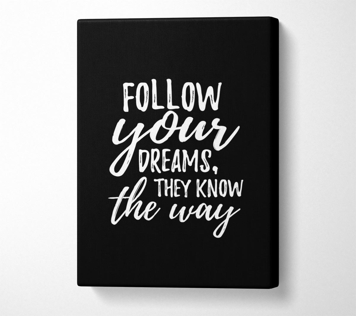 Follow Your Dreams 2 Canvas Wall Art