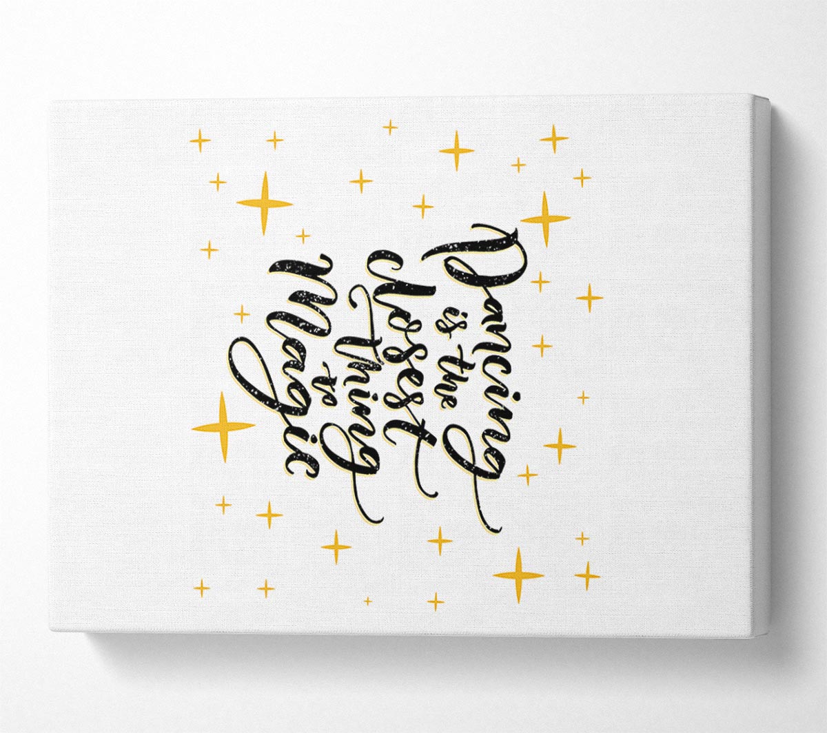 Dancing Is The Closest Thing Canvas Wall Art