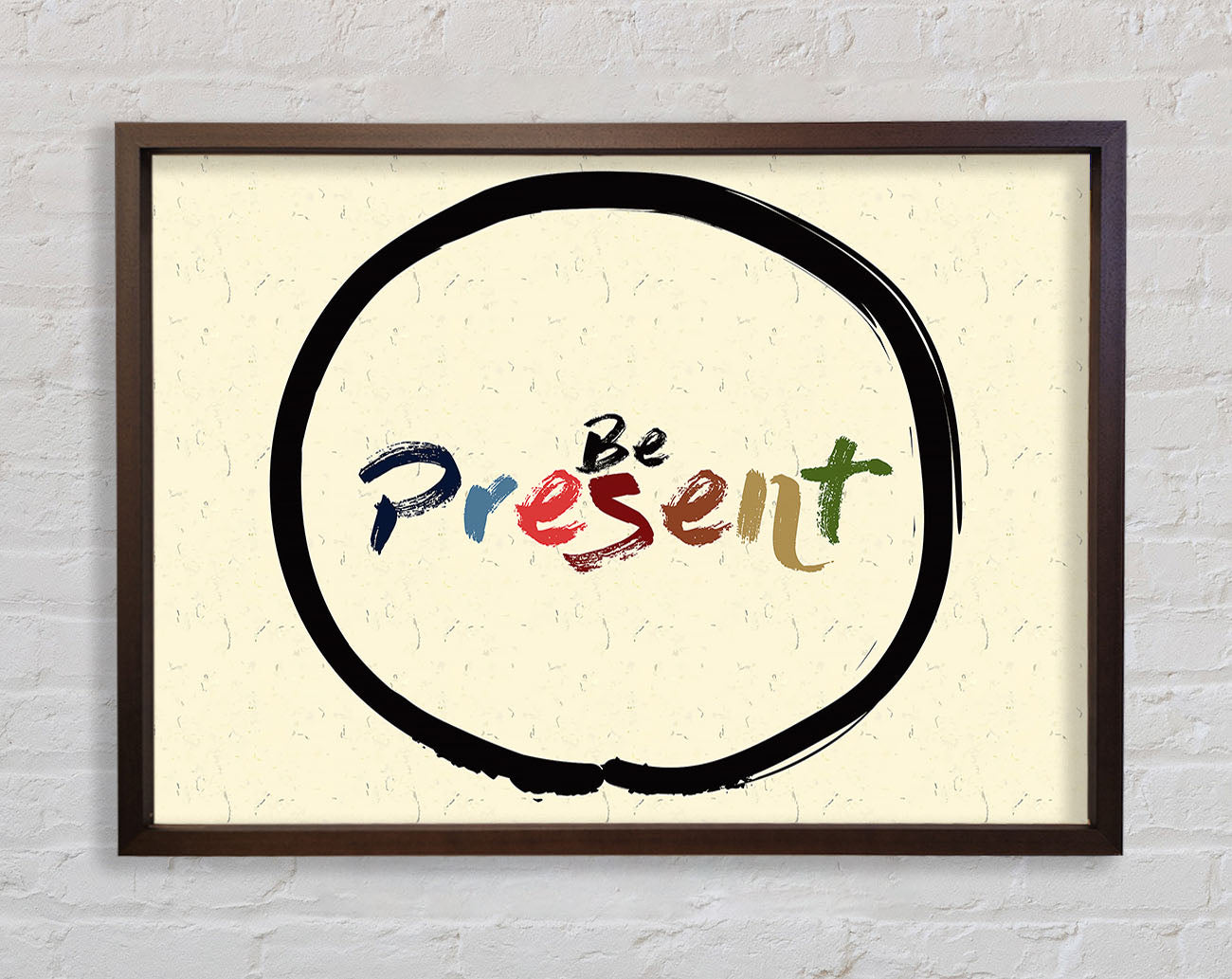 Be Present Framed Wall Art