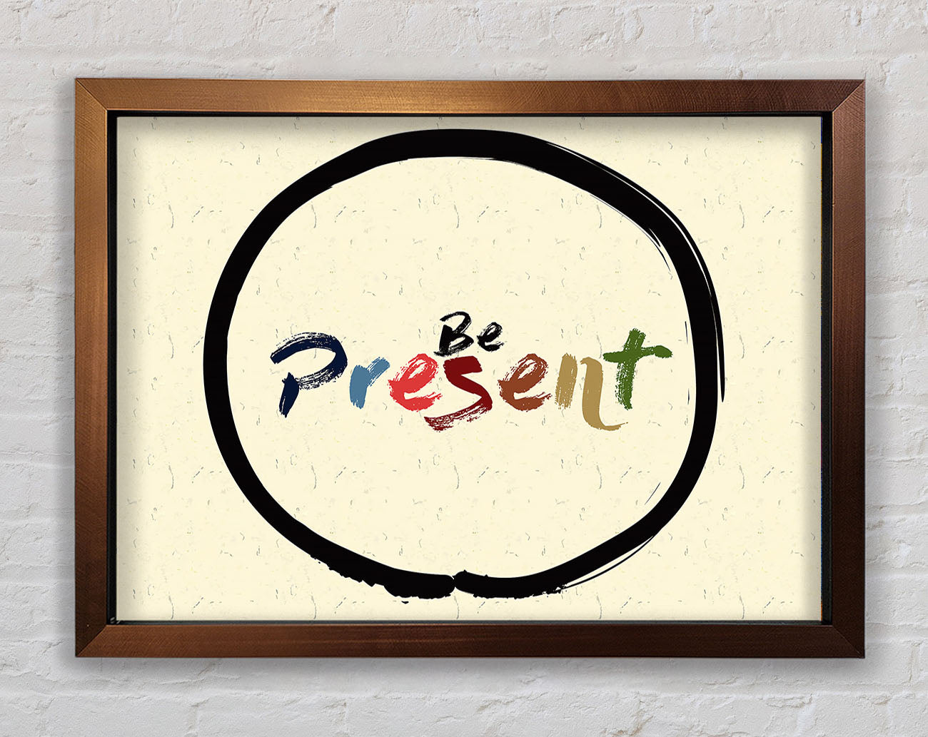 Be Present Framed Wall Art