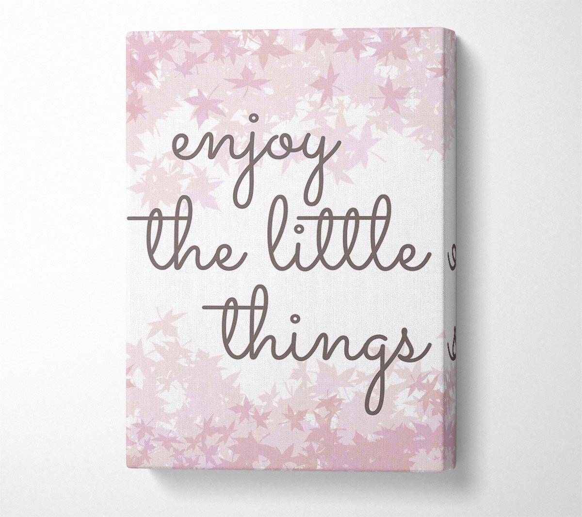 Enjoy The Little Things 5 Canvas Wall Art