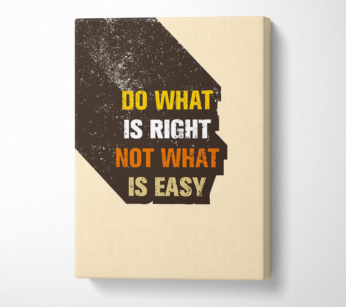 Do What Is Right Canvas Wall Art