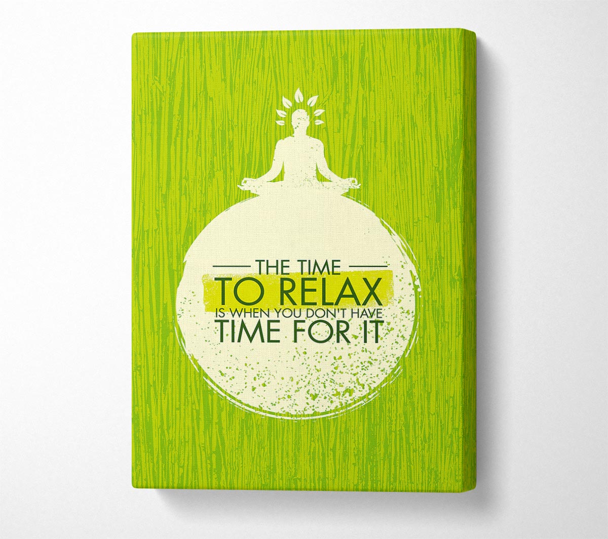 The Time To Relax Canvas Wall Art