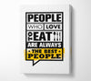 People Who Love To Eat 1 Canvas Wall Art