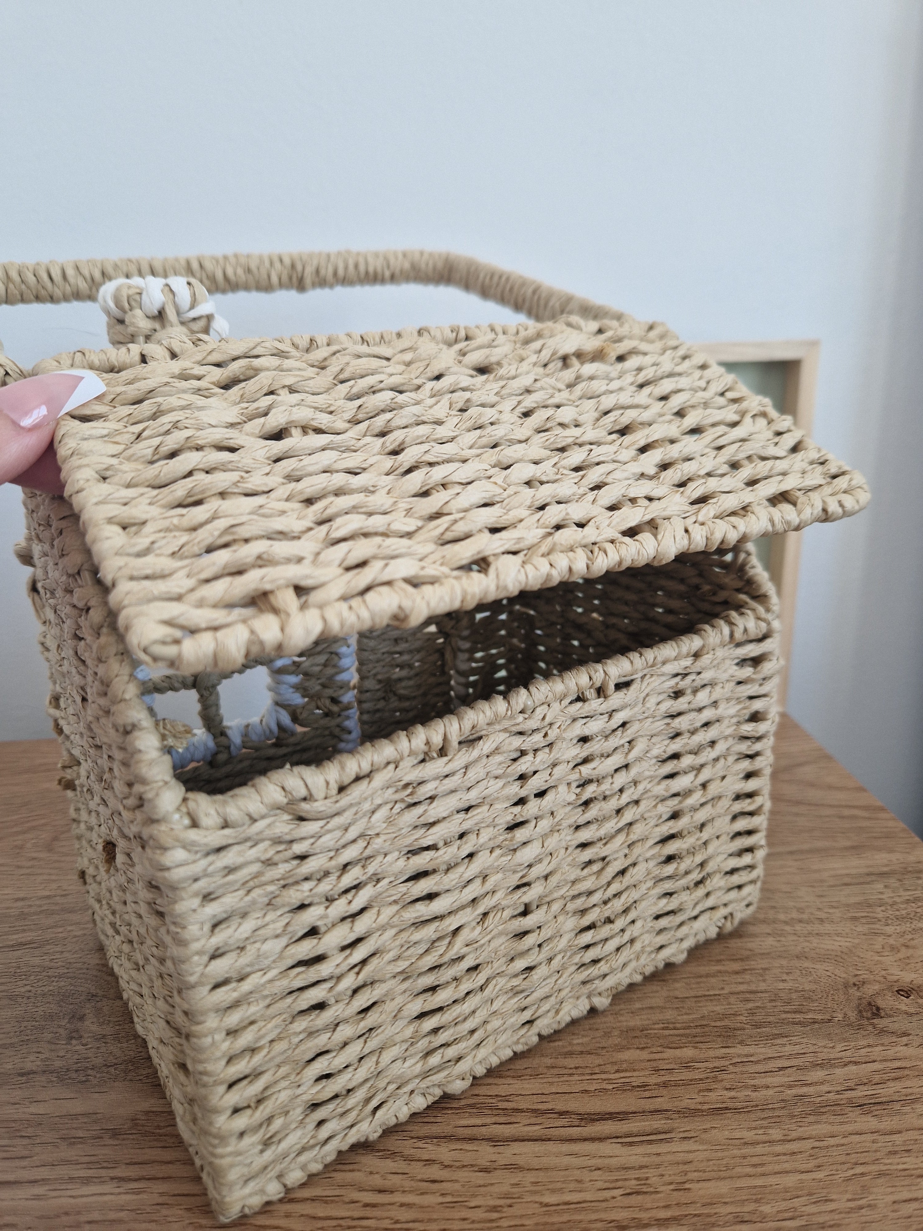 Wicker House Basket