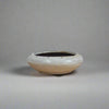 13cm Glazed Bonsai Pot | Round | 13cm x 4cm | White