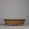 17cm Premium Unglazed Bonsai Pot | Rectangle | 17cm x 13cm x 5cm | Brown